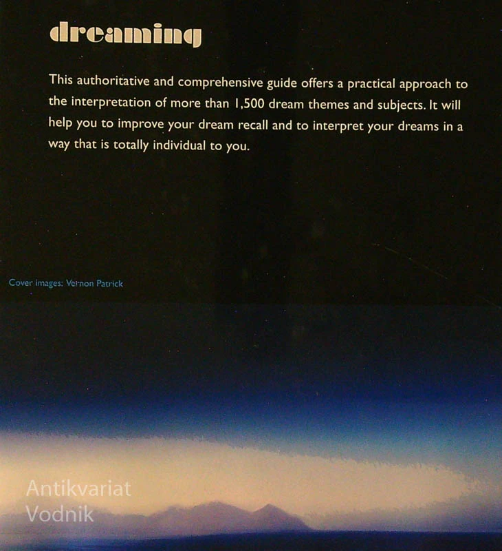 DREAMING; REMEMBERING, INTERPRETING, BENEFITING, Derek in Julia Parker