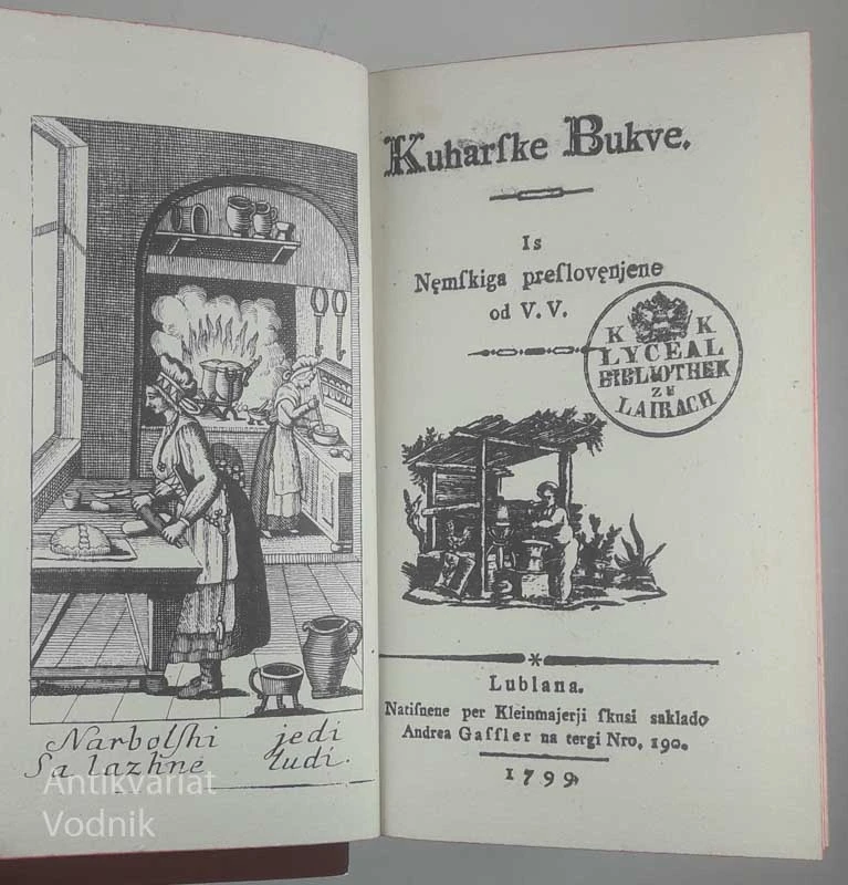 VODNIKOVE KUHARSKE BUKVE