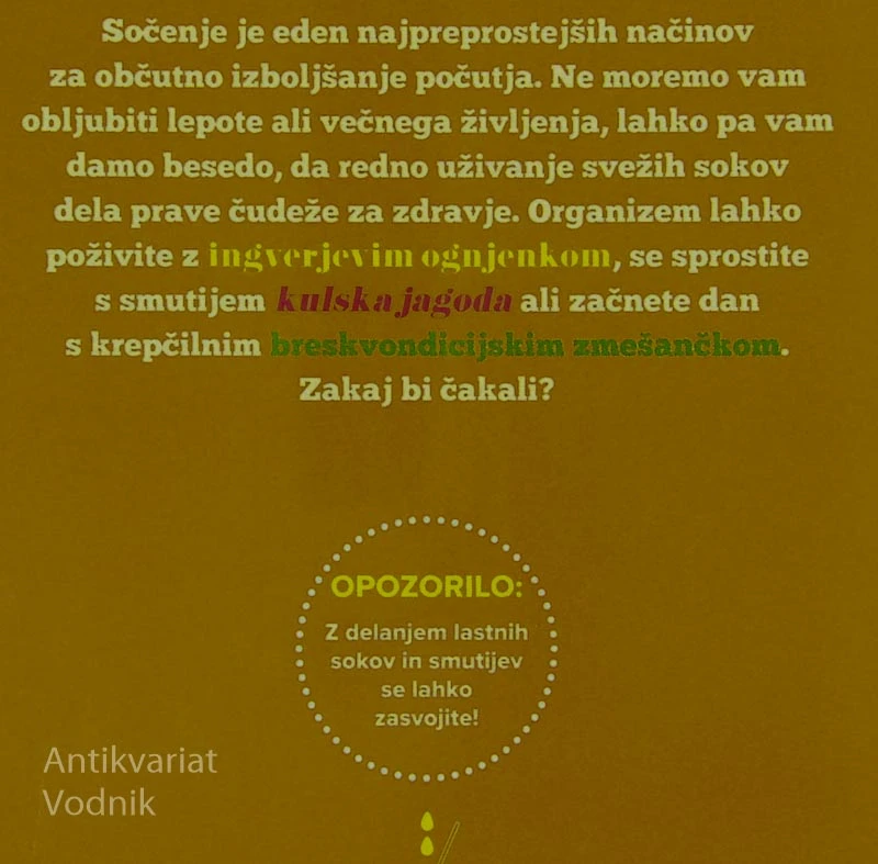 ZA ZMEŠAT!; SOKOVI, SMUTIJI IN SUPERSMUTIJI, Christopher Fung