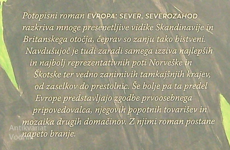 EVROPA; SEVER, SEVEROZAHOD, Jakob J. Kenda