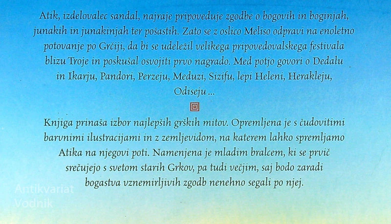 100 GRŠKIH MITOV ZA OTROKE