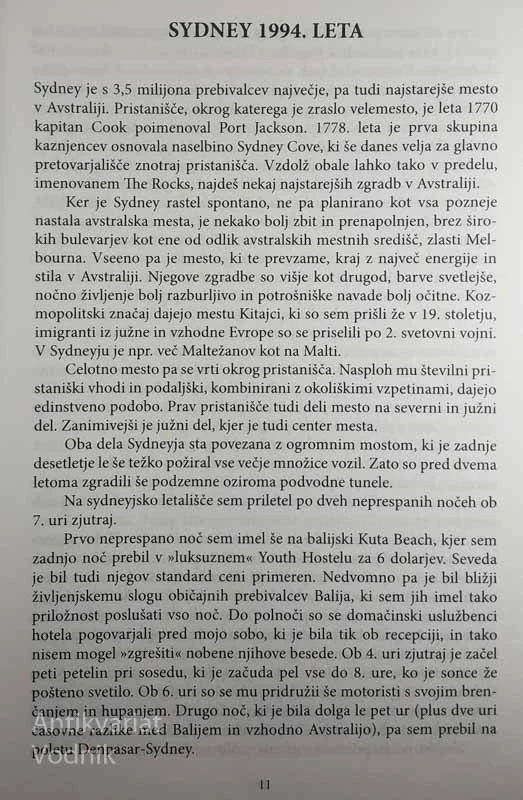 AVSTRALIJA IN NOVA ZELANDIJA, Bogomil Ferfila