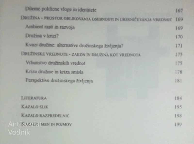 LJUBEZEN, DRUŽINA, VREDNOTE, Janek Musek