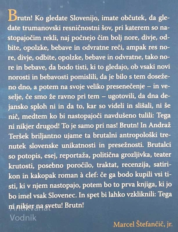 BRUTALCI, Andraž Teršek