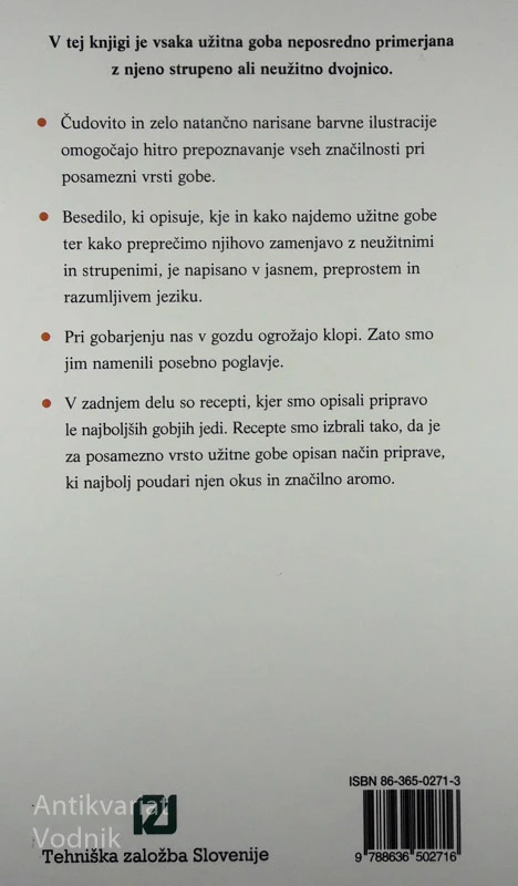 NAJBOLJŠE UŽITNE GOBE, Traudi in Hugo Portisch