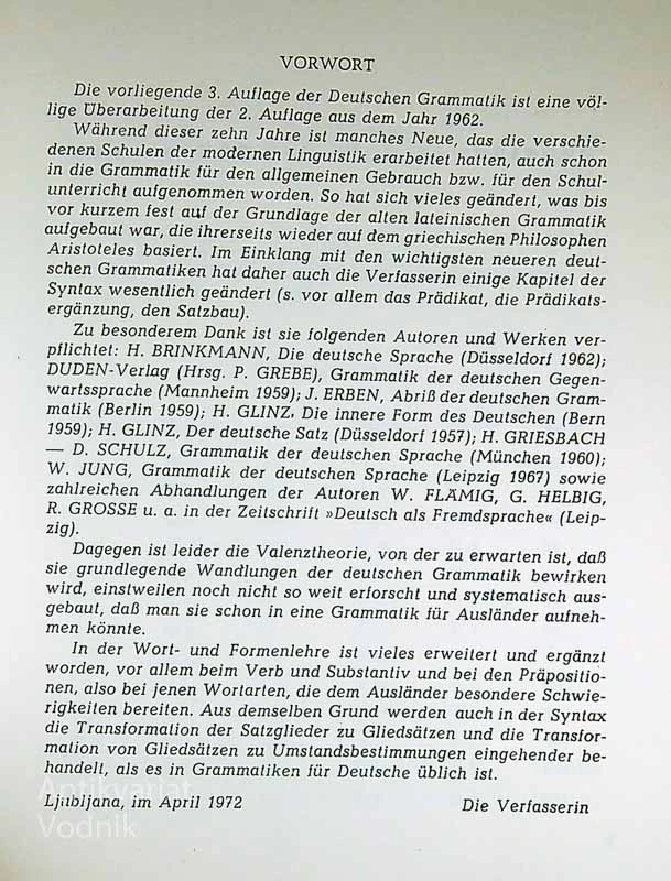 DEUTSCHE GRAMMATIK, Adela Žgur