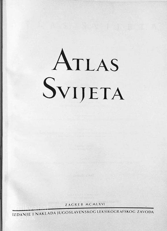 ATLAS SVIJETA, Petar Mardešić in Oto Oppitz