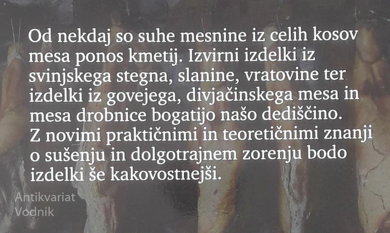 SUŠENJE MESA, Stanislav Renčelj
