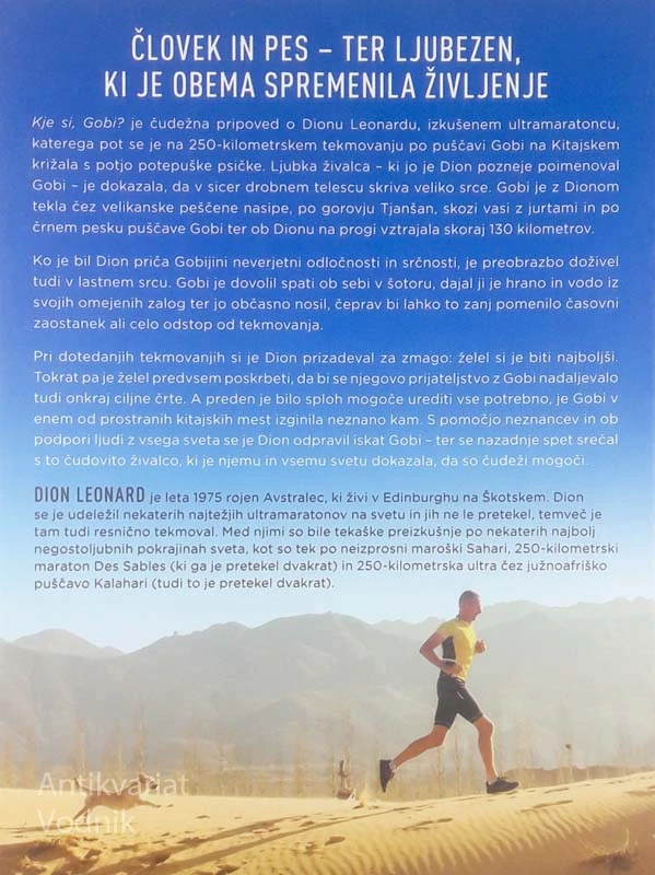 KJE SI, GOBI?, Dion Leonard