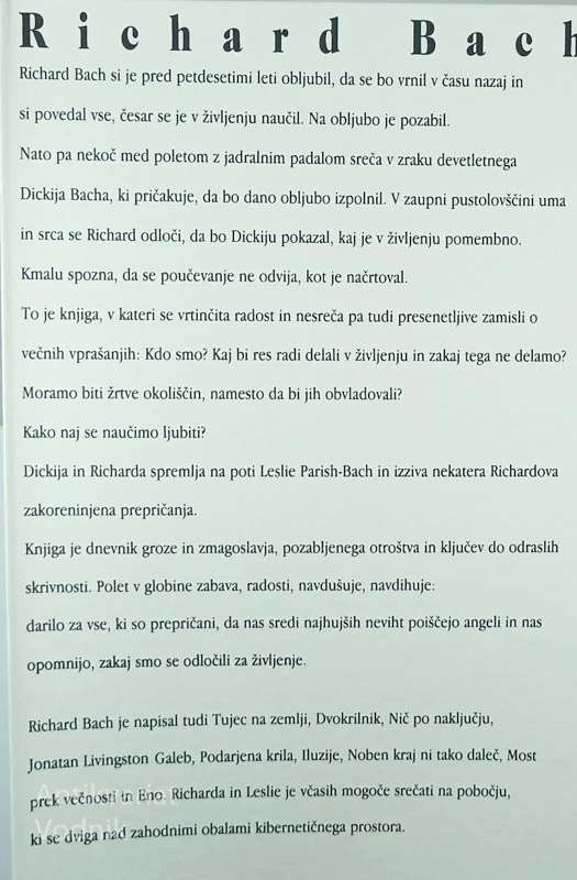 POLET V GLOBINE; DUHOVNA PUSTOLOVŠČINA, Richard Bach