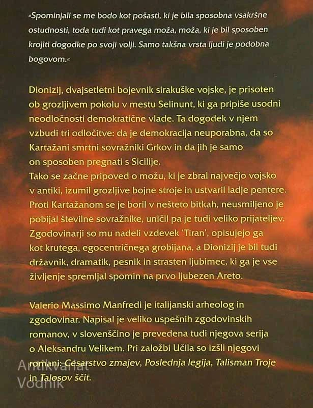 TIRAN, Valerio Massimo Manfredi