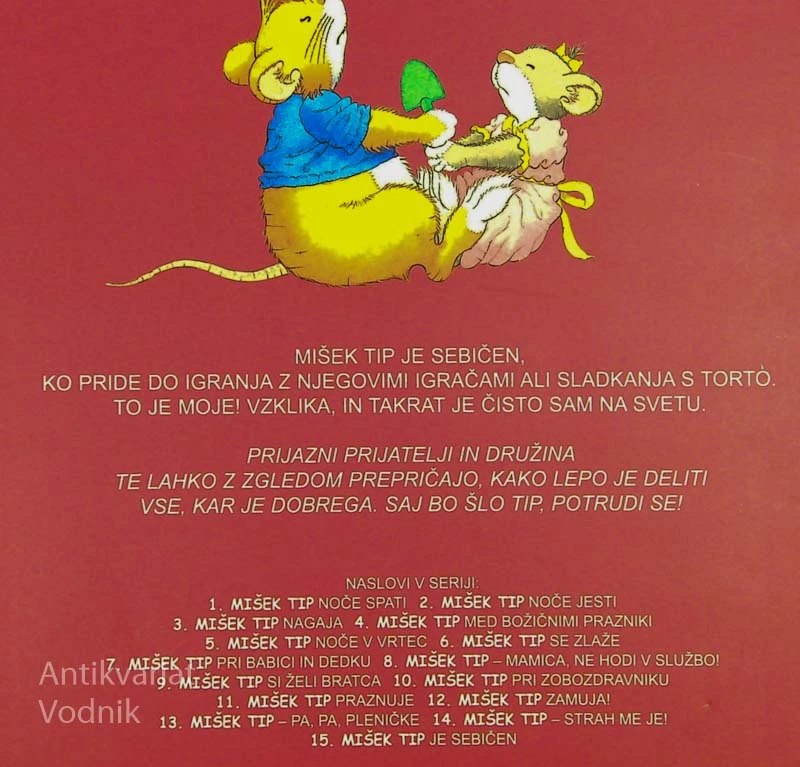 MIŠEK TIP JE SEBIČEN, Anna Casalis