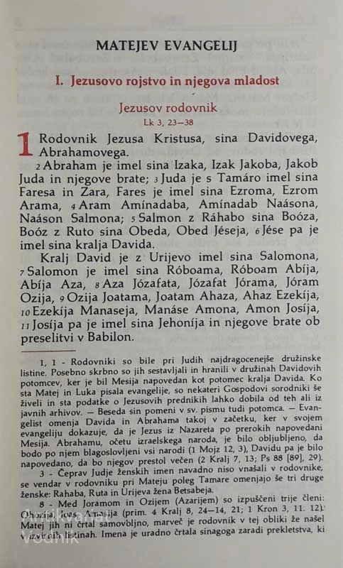 SVETO PISMO NOVE ZAVEZE