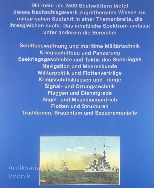 MARINE ENZYKLOPÄDIE von A bis Z