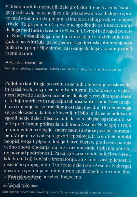 TRPLJENJE IN SMRT V ZGODOVINI JUDOVSKE LITERATURE, Irena Avsenik Nabergoj