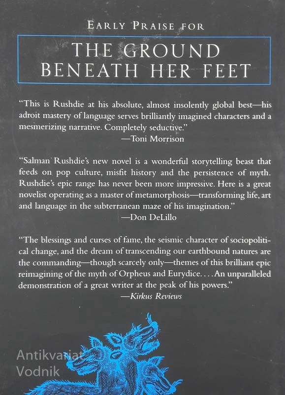 THE GROUND BENEATH HER FEET, Salman Rushdie