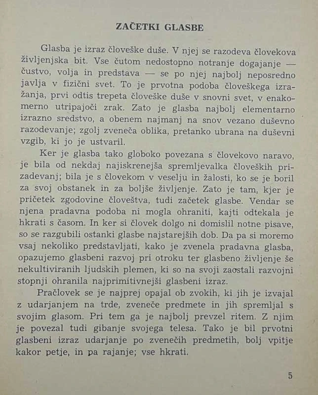 GLASBA V PRETEKLIH DOBAH, Vilko Ukmar