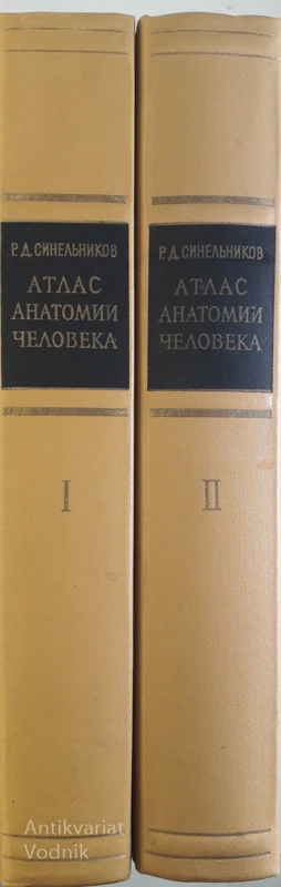 ATLAS ANATOMII ČELOVEKA 1. in 2. del (rus. cir.)