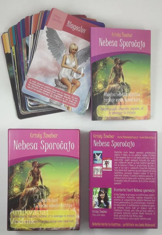 NEBESA SPOROČAJO (TAROT KARTE Z NAVODILI), Cristy Žmahar