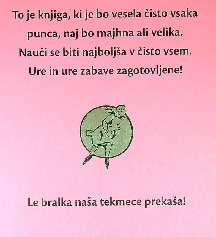 KNJIGA ZA PUNCE; KAKO BOŠ V VSEM NAJBOLJŠA, Juliana Foster