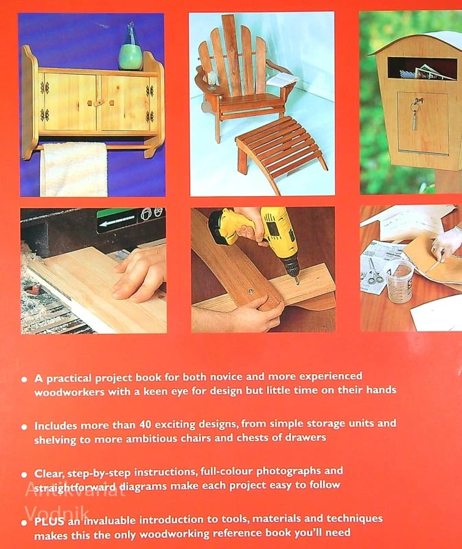 THE BIG BOOK OF WOODWORK PROJECTS, več avtorjev