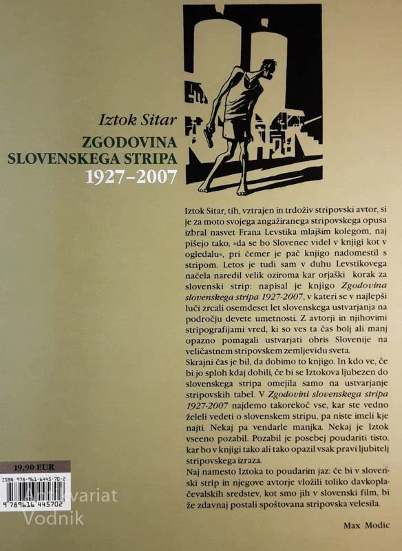 ZGODOVINA SLOVENSKEGA STRIPA 1927 – 2007, Iztok Sitar