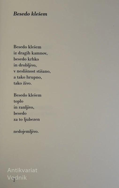 PIŠEM PISMA, Lojzka Špacapan