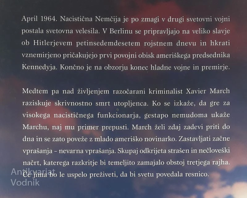 VELIKI RAJH 1964, Robert Harris