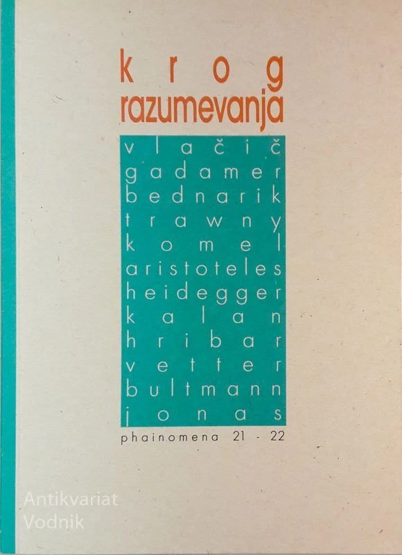 KROG RAZUMEVANJA, Phainomena 21-22