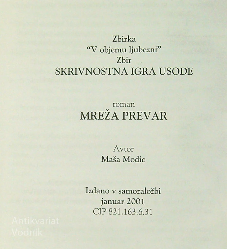 VEČNI ZEUS, Morus (Richard Lewinsohn)