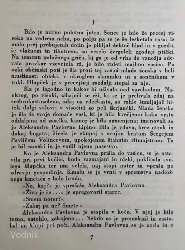 TURGENJEV – IZBRANI SPISI, druga knjiga