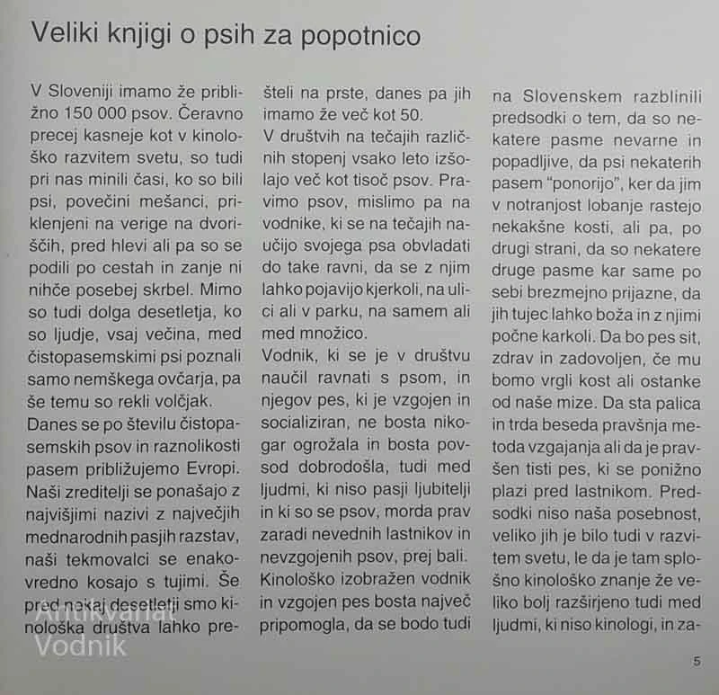 VELIKA KNJIGA O PSIH, Ulrich Klever
