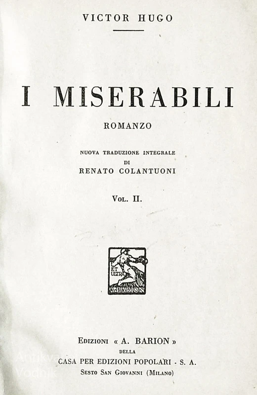I MISERABILI, Victor Hugo