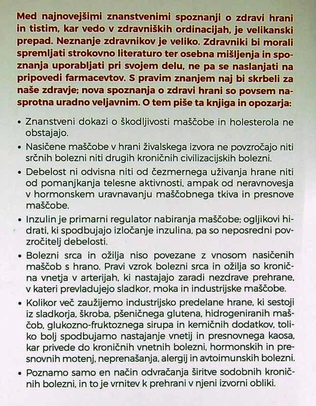 RESNICE IN LAŽI O HRANI, Anita Šupe