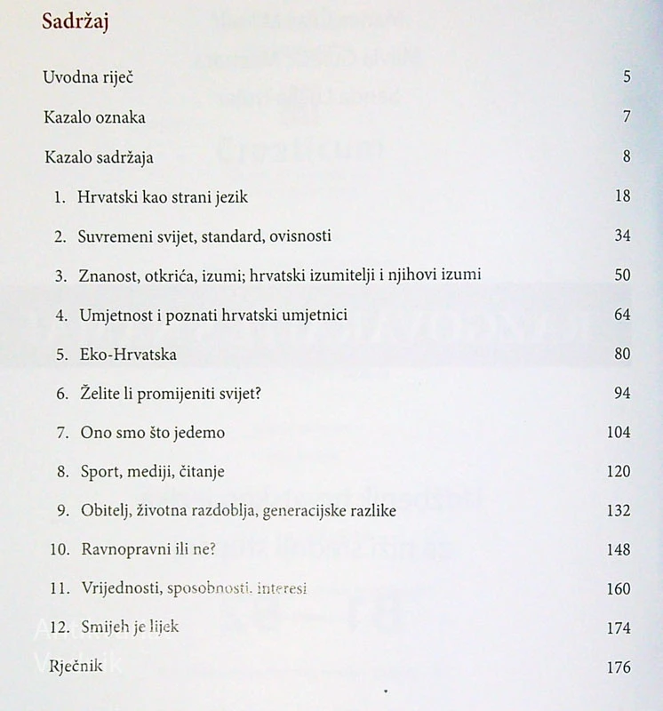 RAZGOVARAJTE S NAMA!; B1 – B2; UDŽBENIK HRVATSKOG JEZIKA ZA NIŽI SREDNJI STUPANJ, več avtorjev