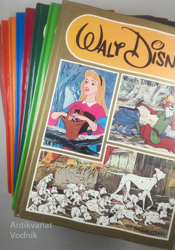 WALT DISNEY, zbirka knjig