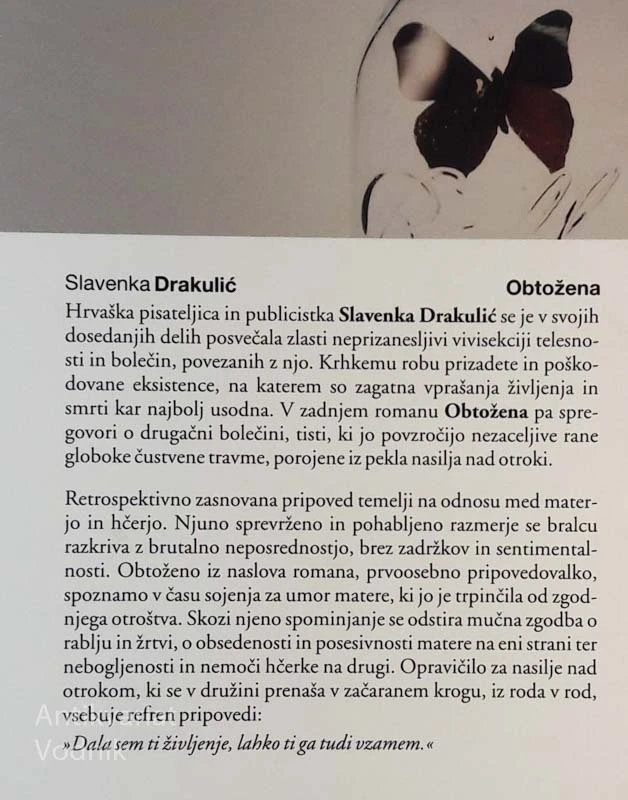 OBTOŽENA, Slavenka Drakulič