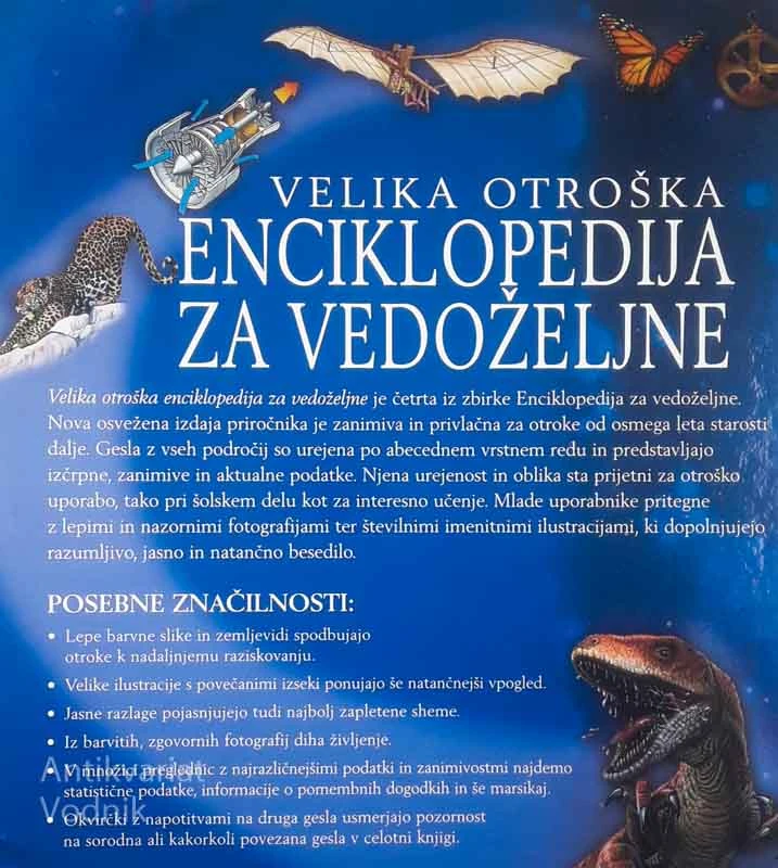 VELIKA OTROŠKA ENCIKLOPEDIJA ZA VEDOŽELJNE