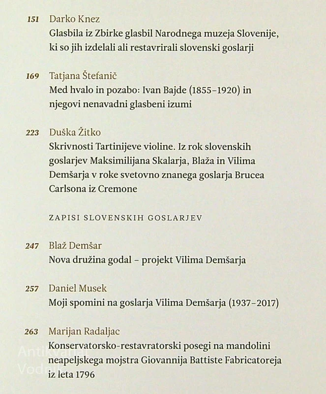 GOSLARSTVO NA SLOVENSKEM
