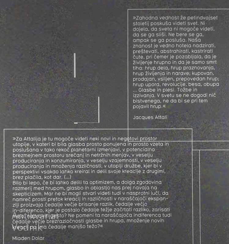HRUP; ESEJ O POLITIČNI EKONOMIJI GLASBE, Jacques Attali