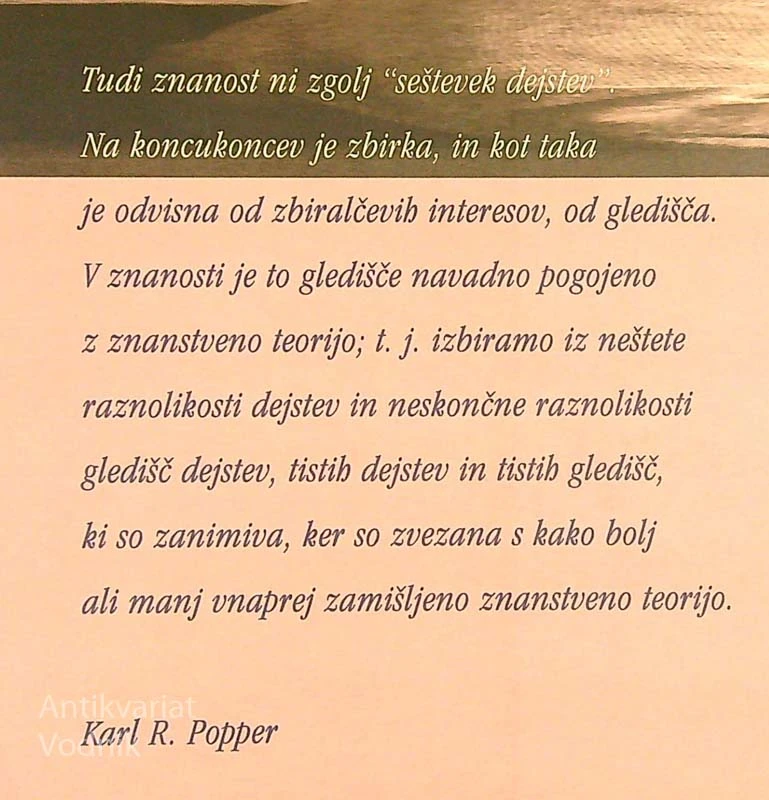ODPRTA ZNANOST; METABIOLOGIJA