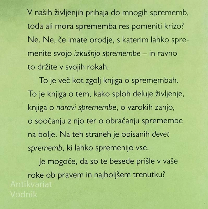 KO SE VSE SPREMENI, SPREMENI VSE, Neale Donald Walsch