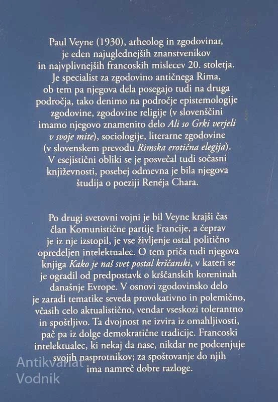 KAKO JE NAŠ SVET POSTAL KRŠČANSKI (312-394), Paul Veyne