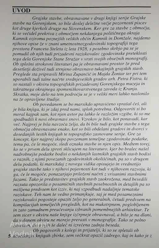 GRAJSKE STAVBE V OSREDNJI SLOVENIJI (št. 7), Ivan Stopar