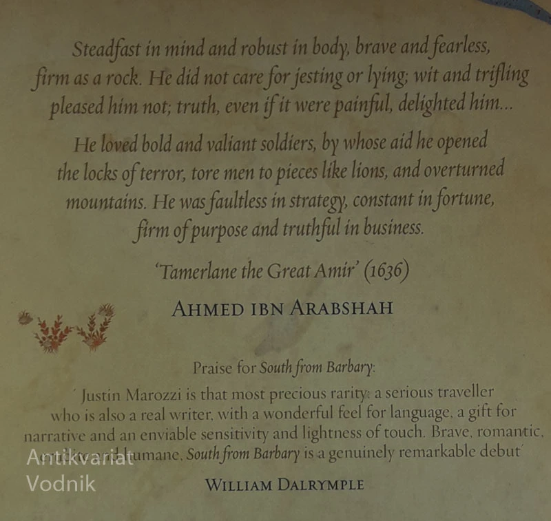 TAMERLANE, Justin Marozzi