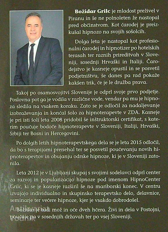 HIPNOZA V PRAKTIČNEM ŽIVLJENJU, Božidar Grilc