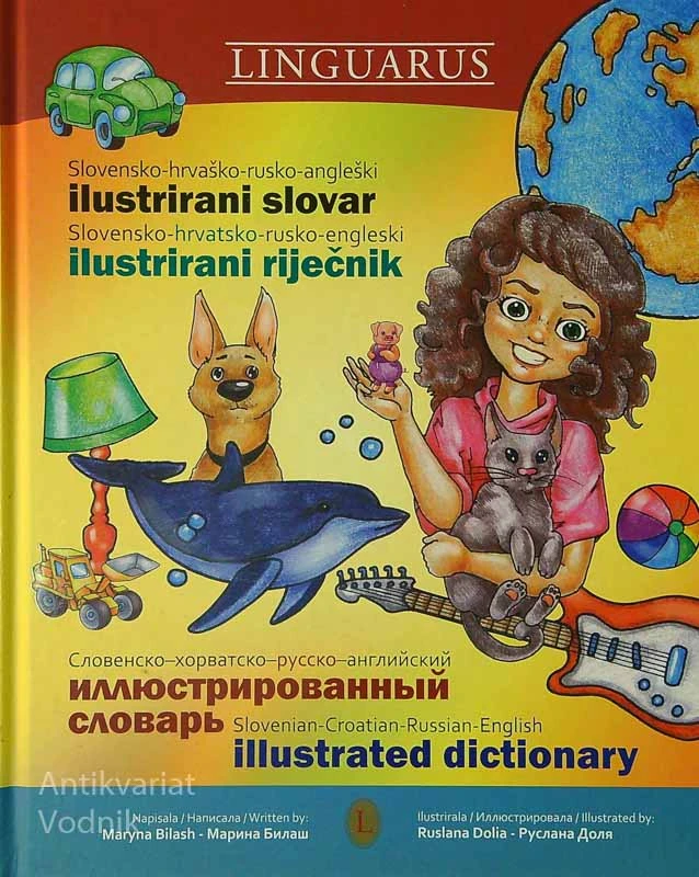 SLOVENSKO-HRVAŠKO-RUSKO-ANGLEŠKI ILUSTRIRANI SLOVAR