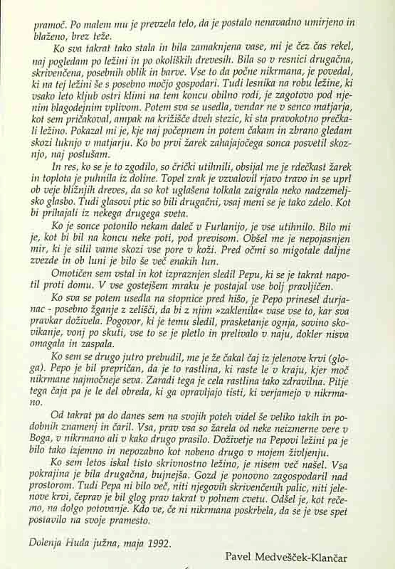 SKRIVNOST IN SVETOST KAMNA; ZGODBE O ČARNIH PREDMETIH IN SVETIH ZNAMENJIH NA PRIMORSKEM, Pavel Medvešček