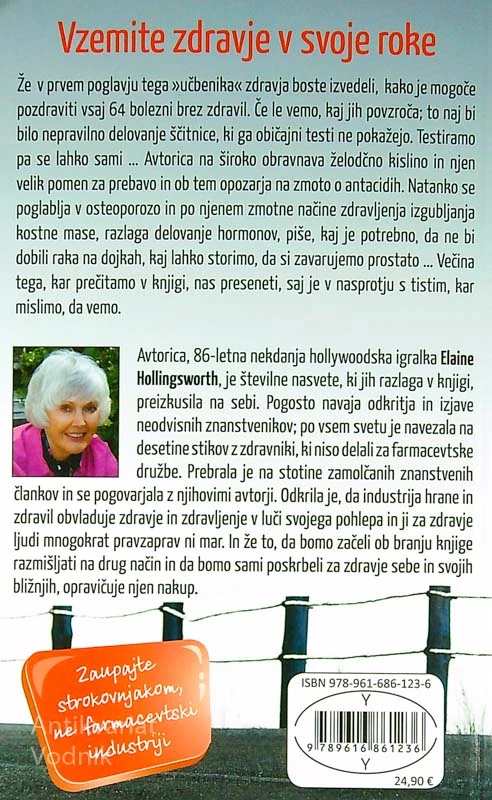 VZEMITE ZDRAVJE V SVOJE ROKE, Elaine Hollingsworth