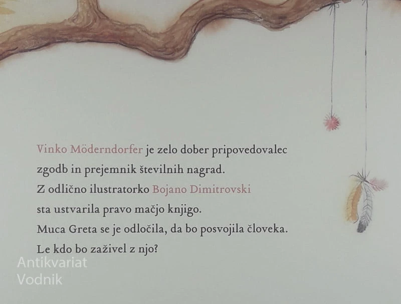 MUCA GRETA, Vinko Möderndorfer (ilustrirala Bojana Dimitrovski)